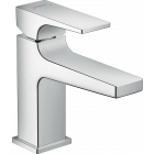 Mitigeur de lavabo HANSGROHE Metropol  poignée manette bec court, bonde Push-Open chromé - 32500000
