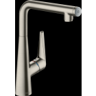Mitigeur de cuisine HANSGROHE Talis M51 , 1 jet aspect acier inox - 73854800