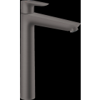 Mitigeur de lavabo HANSGROHE Talis E , avec tirette et vidage noir chromé brossé - 71716340