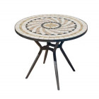 Table mosaique shifa90 ronde 90o, hev31444