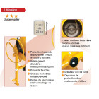 Bétonnière non tractable 160l 700w bt pro 170