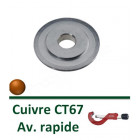 Molette inox pour coupe-tube avance rapide 210451