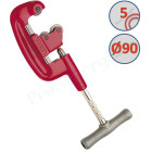 Coupe-tube Inox Ep 5 mm - Capacité 60 mm ou 2´´ (Acier avec la molette 210121)