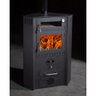 Pôele hibrid à bois et pellet mod. r4 plus