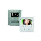 Kit vidéo couleur bitron encastré bouton 1 appel  avec moniteur vidéo gn5110/vesta2