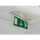 Kit de fixation Plafond éclairage sur tranche pour Blocs Secours A,AA,B LUMINOX