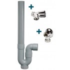 Kit machine à laver - Applique + robinet + siphon