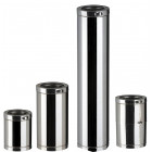 Elément droit Therminox TI pour l intérieur et l extérieur des bâtiments - Elément droit réglable - diamètre 130 - Lg 35 à 45 cm