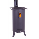 Pôele à bois mod. rustica