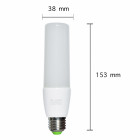 Ampoule led e27 l53 13w 220v 360 - couleur eclairage au choix