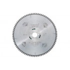 Lame de scie circulaire hw/ct metabo - 216 x 30 mm - 64 dents - denture plate et trapézoïdale - 10° - 628063000