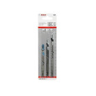 Carte de 3 Lames BOSCH 2 X T101BIF + 1 X T101AOF Spécial Coupe Parquet - 2608636429