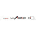 Carte de 5 Lames Bois BOSCH avec Métal  S922HF Bi-Métal - 2608656016