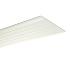 Lambris PVC Belriv 6 lames larg.300mm x 4m NICOLL sous face alvéolaire - blanc - PSFA304B
