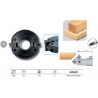 Porte-outils à inclinaison variable diam. 160 al. 50 ep. 50 z2 - 959.9.160.53.50