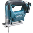 Scie sauteuse 12 v cxt li-ion 2 ah  makita - 2 batteries, chargeur, coffret - jv101dsaj