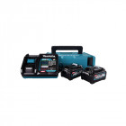 Pack makita 2 batteries bl4040 + chargeur dc40ra en makpac1 - 191j97-1