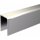 Rail acier galvanisé MANTION - 25x17 - Profil U - 1109/300