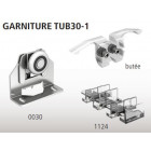 Garniture TUBEL 1 porte sur chant MANTION - TUB30-1