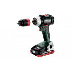 Perceuse visseuse metabo - bs 18v - lt bl q 2 x 4,0 ah lihd, asc 55, coffret - 602334800