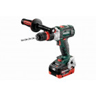 Perceuse à percussion METABO - SB 18V - LTX BL Q I 2 x 5,5 Ah LiHD, ASC 145, coffret - 602353660