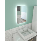 Miroir salle de bain led auto-éclairant atmosphere 40x60cm