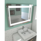 Miroir salle de bain led auto-éclairant chronos - Dimensions au choix