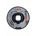 Disque expert x-lock inox bosch 125x1,6 plat - 2608619265