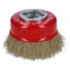 Brosse boisseau laiton x-lock bosch ø75 fil 0.30 mm - 2608620730