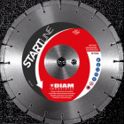 Disque diamant Ø125 mm DIAM pour béton pierre parpaing - BS60125/22