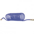 Tuyau polyurethane spiralé sam 6 m - tuyau de 8 x 12 mm - raccord mâle 1/4 - 19015-100