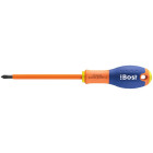 Tournevis BOST - Lame cruciforme Phillips Expert isolé 1000V - PH0 X 75 mm - 626130