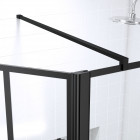 Pack paroi de douche 90 + 40 + receveur de douche a carreler 90x140cm recoupable Aurlane - PACF105