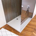 Pack panneaux muraux wall'it + paroi freedom 2 miroir + receveur whiteness Aurlane - PACP105