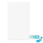 Lot de 10 panneaux muraux pour salle de bains en aluminium blanc - 120x210cm - wall'it Aurlane - PACP289