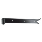 Penture droite - Queue de carpe - Hauteur : 39mm x épaisseur : 4,5 mm  Ø 16 L.800MM 