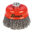 Brosse métallique pour meuleuse diamètre 100 mm Ribimex - PRBRM100