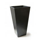 Jardiniere sonata 70cm de hauteur en materiaux recycles, avec drainage, prgompf302