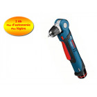 Perceuse d'angle sans fil 10.8v li-ion livrée avec 2 batteries 2ah en coffret l-boxx gwb 10,8-li bosch 0601390908