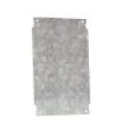 Plaque Métallique pleine en Tôle d acier galvanisé de 2 mm pour coffret 400X400