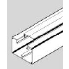 Plinthe Electrique Appareillable PVC 65 x 100 mm par clipsage 45x45 par 8 mètres