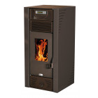 Optimo poêle à granulés lipari gris 15kw Optimo poêle à granulés lipari gris 15kw