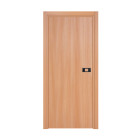 Bloc-porte pose fin de chantier collection premium miro avec poignée exclusive noire, h.204 x l.93 cm, aspect chêne naturel, réversible