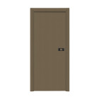 Bloc-porte pose fin de chantier collection premium miro avec poignée exclusive noire, h.204 x l.83 cm, aspect cuir lichen, réversible