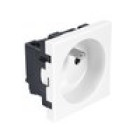 Mécanisme de Prise 2P + T 16 A 250 V CA blanc brillant série CASUAL Debflex