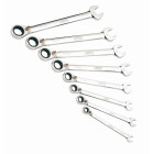 Jeu de 8 clés mixtes a cliquet 8 a 19 mm SAM - 50CJ8
