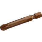 Embouts de vissage SAM tendres pour matériaux durs - Entrainement 1/4' à gorge - Set de 3 - E-311