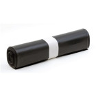 Rouleau de 20 sacs poubelle cristal hygiene noir 130l 50 microns - si005154