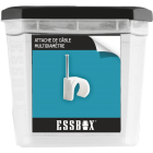 Attache câble essbox scell-it à clouer - boite de 100 - ex-9340140507
