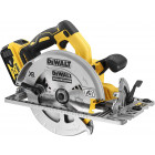 Scie circulaire xr 5ah 184 mm dewalt + 2 batteries + coffret tstak - dcs572p2-qw